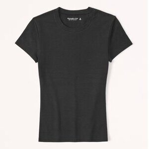 Abercrombie & Fitch Black Baby Tee